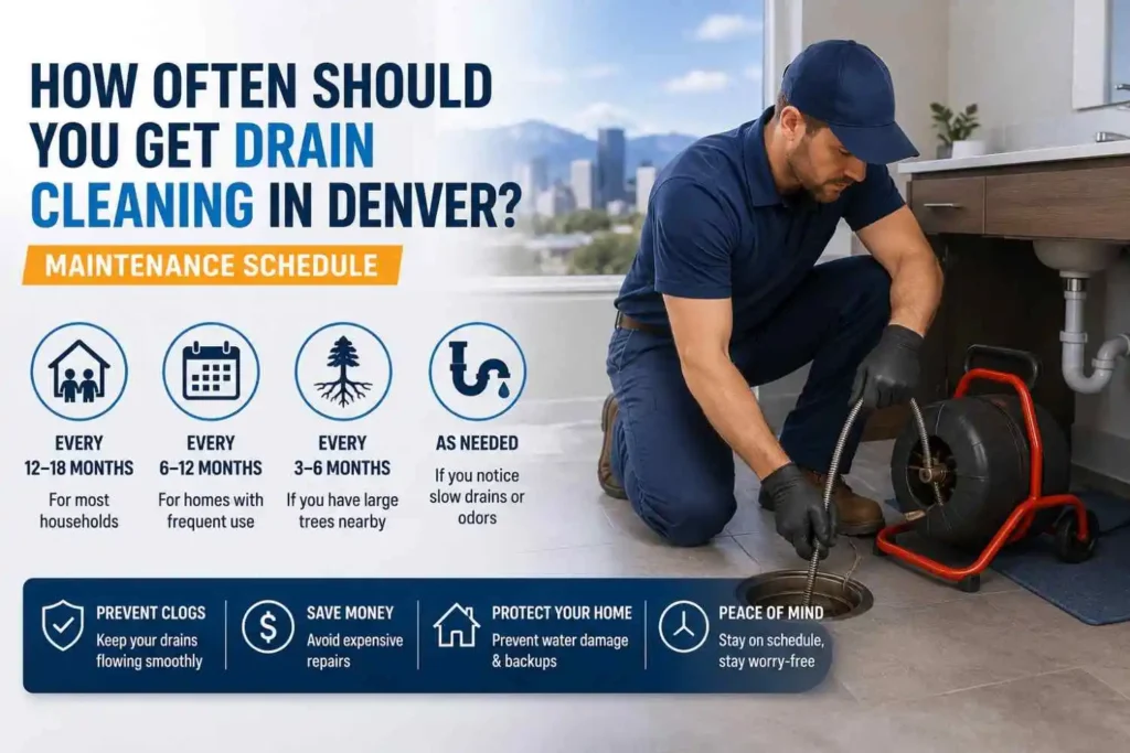 How Often Should You Get Drain Cleaning in Denver?