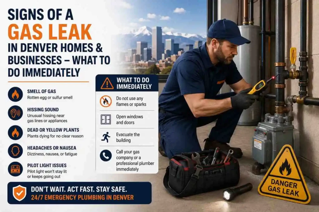 Signs of a Gas Leak in Denver Homes & Businesses