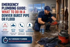 What to Do in a Denver Burst Pipe or Flood