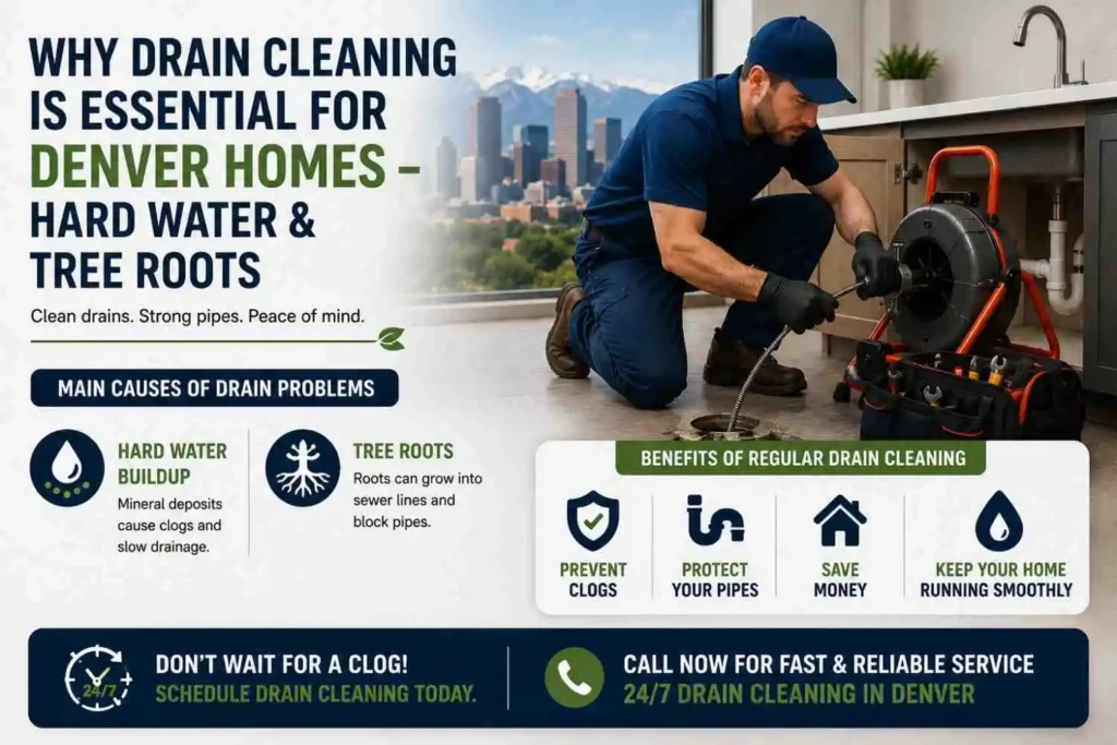 Why Drain Cleaning is Essential for Denver Homes
