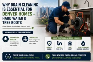 Why Drain Cleaning is Essential for Denver Homes